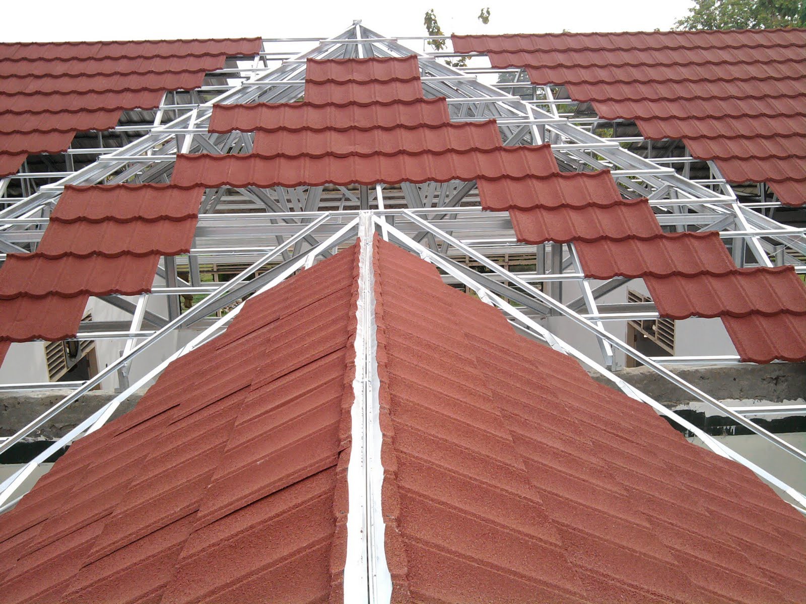 Genteng Metal Multiroof Sakura Roof Surya Roof Sky Roof 